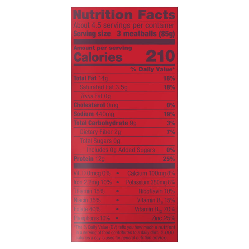 Impossible Foods Homestyle Meatballs Meat from Plants, Fully Cooked, Pouch 14 oz — photo 3