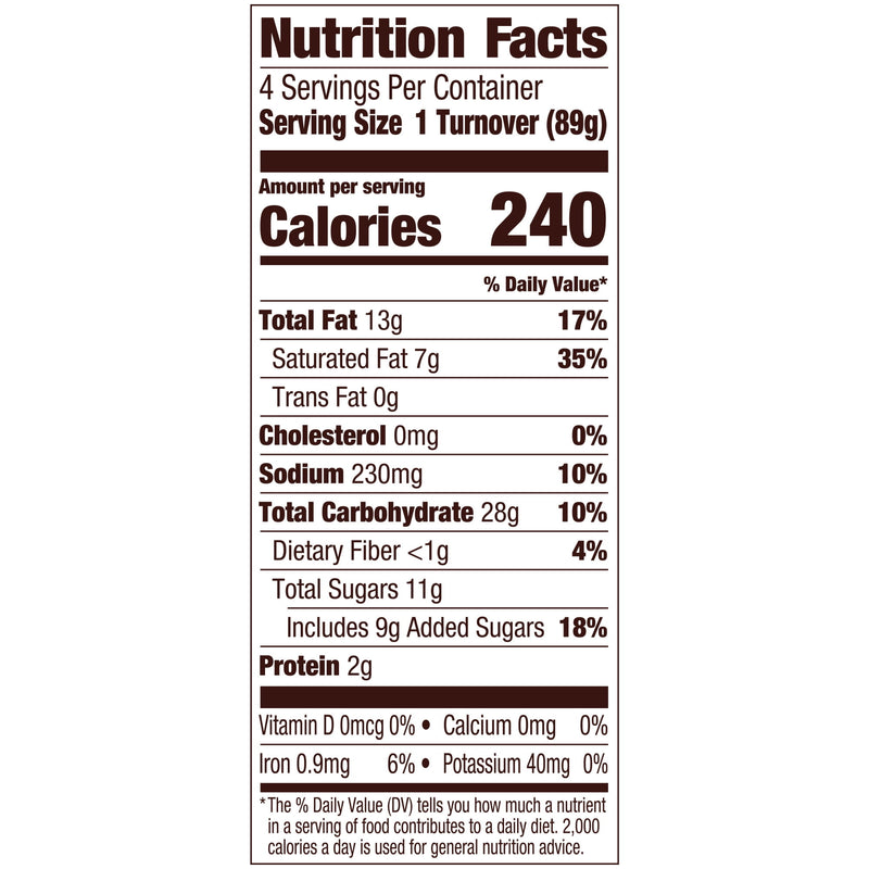 Pepperidge Farm Apple Turnovers, 4-Count 12.5 oz Box — photo 4