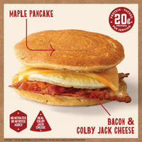 Kodiak Protein-Packed Frozen Breakfast Sandwiches, Bacon and Colby Jack, 2 Count, 9.24 oz — photo 3