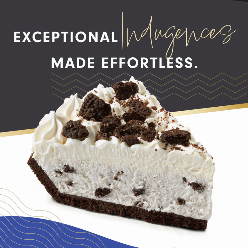 Edwards Frozen Cookies & Crème Dessert Pie, 26.0 oz — photo 3