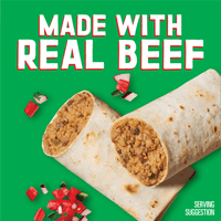 El Monterey Beef & Bean Green Chili Burritos, 32 oz, 8 Count (Frozen) — photo 3