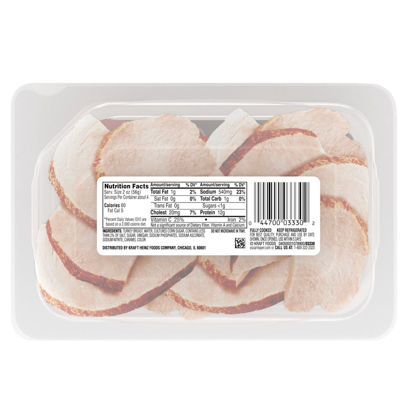 Oscar Mayer Carving Board Sliced Deli Meat, for Sandwiches and Easy Lunches, Oven Roasted Turkey, 12g Protein, 7.5 oz — photo 3