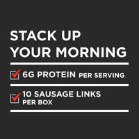 Banquet Brown'N Serve Vermont Maple Fully Cooked Sausage Links, 6g Protein per Serving, Frozen Breakfast, 6.4 oz. — photo 3