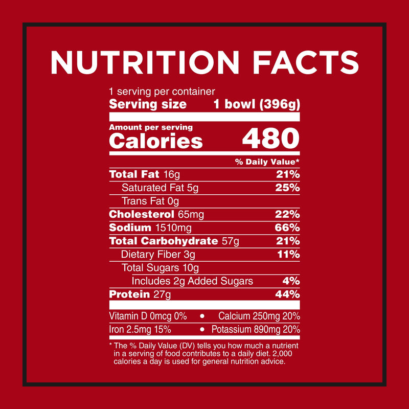 Banquet MEGA Bowls Buffalo-Style Chicken Mac 'N Cheese, 27g Protein, Frozen Meal, 14 oz. — photo 3