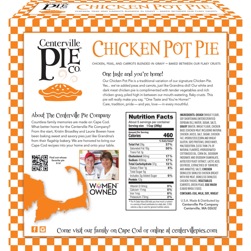 Centerville Frozen Chicken Pot Pie 36 oz Carton, Ready to Bake — photo 3