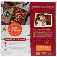 Sonoma Flatbreads Gluten Free Pepperoni, Marinara Sauce, 11.42 oz. (Frozen - Contains: Milk, Soy) — photo 3