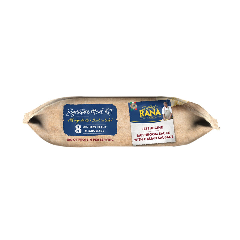 Giovanni Rana Fettuccine Sausage & Mushroom Premium Meal Kit Tray (Family Size, 38oz), Refrigerated — photo 3