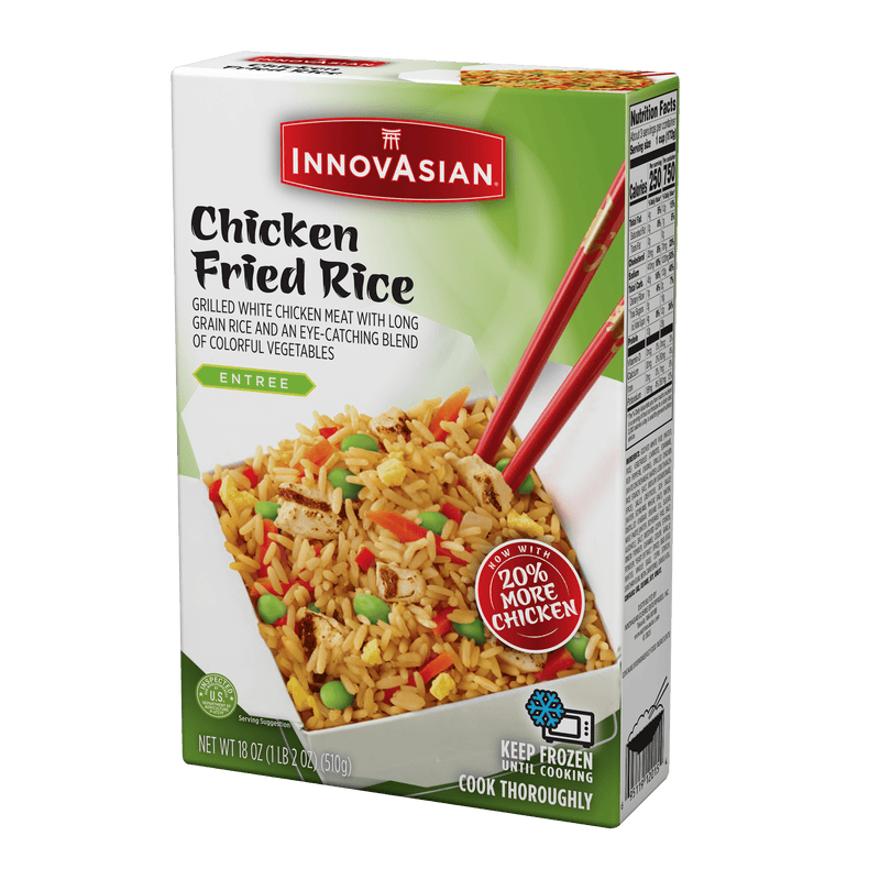 InnovAsian Chicken Fried Rice, 18 oz (Frozen Meal) — photo 3