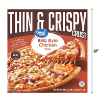 Great Value Thin Crust BBQ Chicken, 18.1 oz (Frozen) — photo 3
