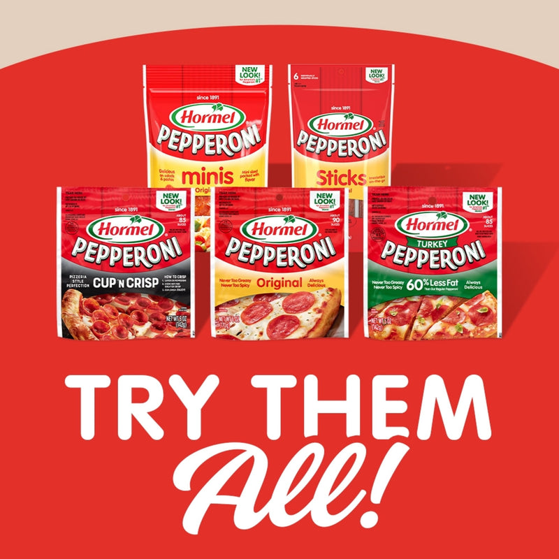 HORMEL Pepperoni Mini Slices, Pizza Topping, Gluten Free, Refrigerated, 5 oz Plastic Package — photo 3