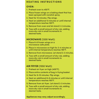 bettergoods Chicken Wings with Salsa Verde Dry Rub, 22 oz (Frozen) — photo 3