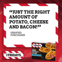 TGI Fridays Loaded Cheddar & Bacon Potato Skins Frozen Snacks, for Restaurant-Style Snacking and Hosting, 8.5 oz — photo 4