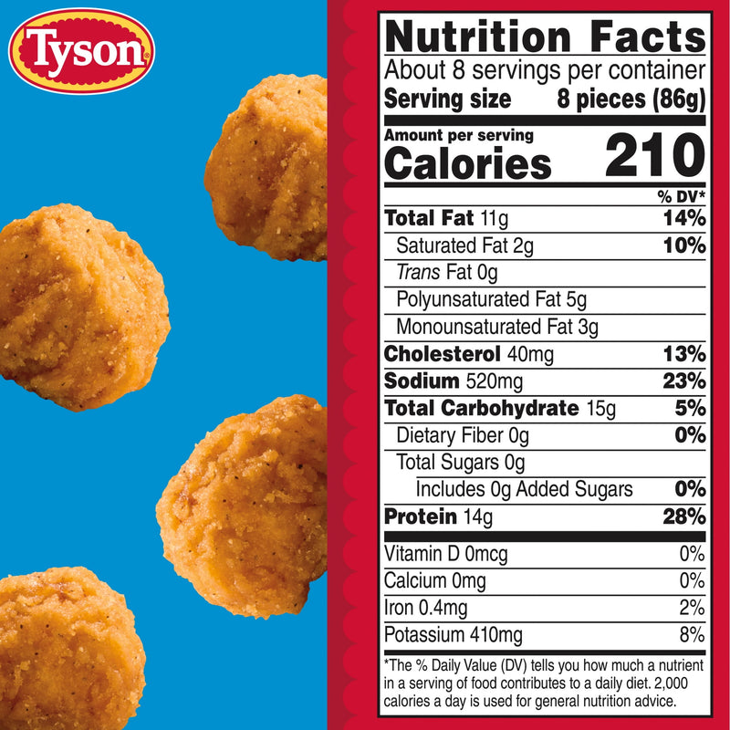 Tyson Popcorn Chicken, 25 oz (Frozen, Fully Cooked) — photo 4
