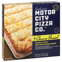 AUTHENTIC MOTOR CITY PIZZA CO. Detroit-Style 5 Cheese Bread,Parmesan Sauce,22.43oz(Frozen) — photo 4