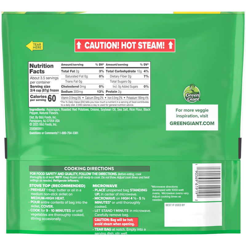 Green Giant Restaurant Style Asparagus Red Potato Onion, 10.5 oz (Frozen) — photo 4