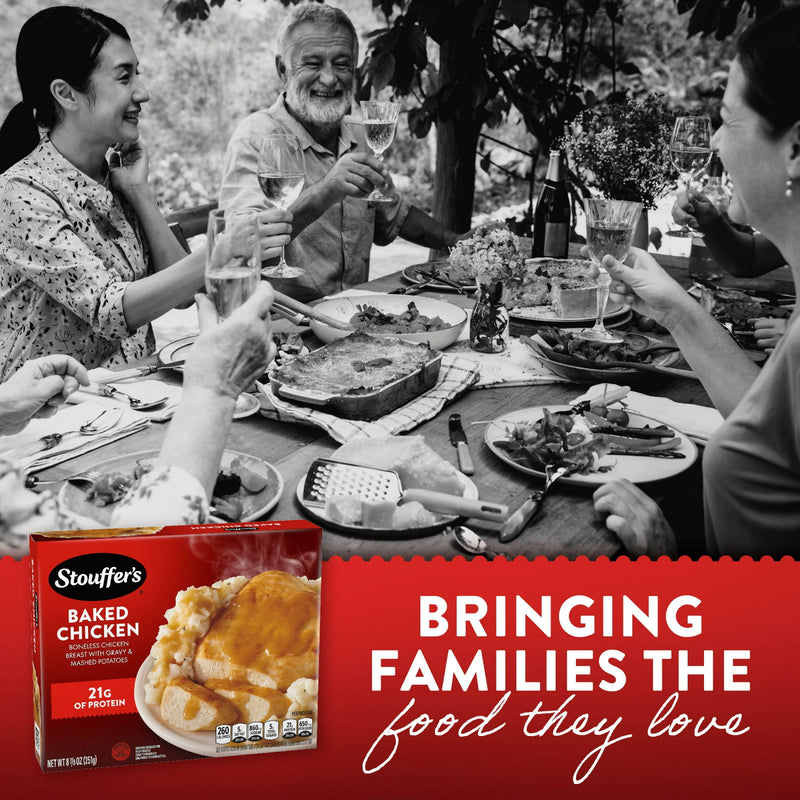Stouffer’s Baked Chicken, Single Serve, Frozen Chicken Dinner, Single Frozen Meals 8.875 oz — photo 4
