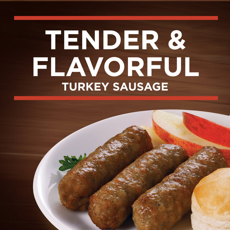 Banquet Brown 'N Serve Turkey Sausage Links, 8g Protein per Serving, Frozen Breakfast Sausage, 6.4 oz. — photo 4