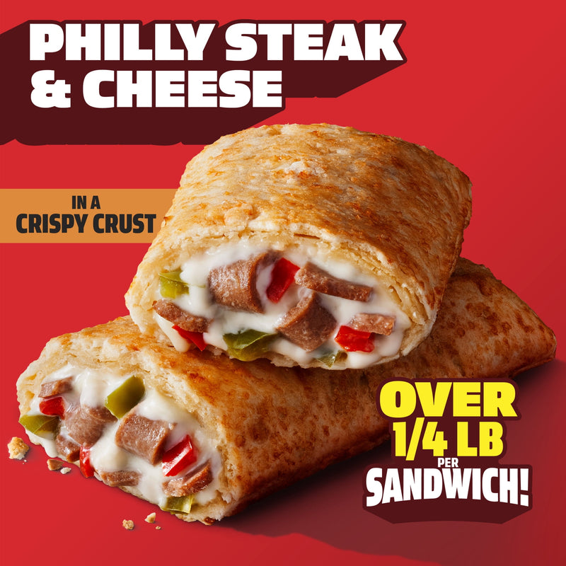 Hot Pockets Frozen Sandwich Philly Steak and Cheese Snacks, 54 oz, 12 ct — photo 4