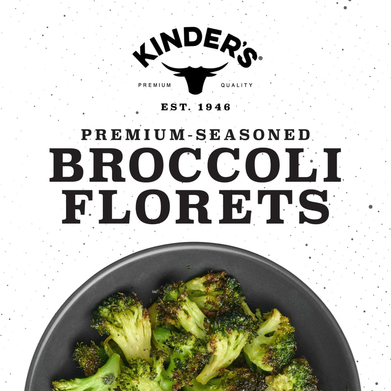 Kinder's Garlic & Herb Broccoli Florets, 13.5 oz (Frozen) — photo 4