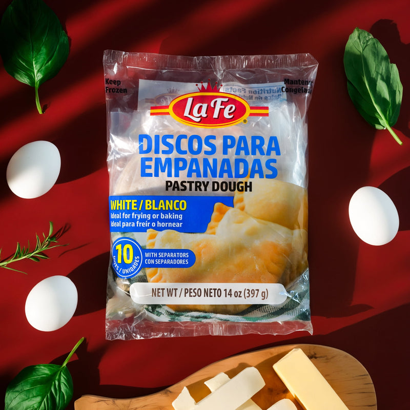 La Fe White Pastry Dough, 14 oz Bag (Frozen) — photo 4