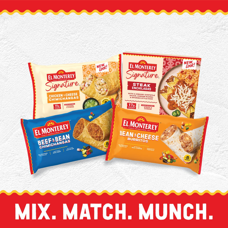 El Monterey Steak & Cheese Flour Taquitos, 20 Count, 20 oz (Frozen) — photo 4