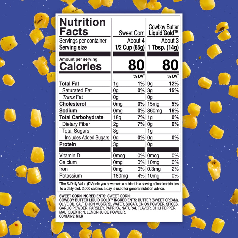 Kinder's Cowboy Butter Sweet Corn, 13.5 oz (Frozen) — photo 4
