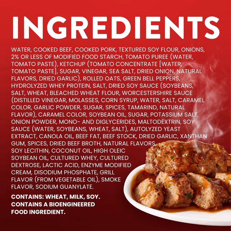 Stouffer’s Frozen Dinner Meatloaf, Family Size, Meatloaf Frozen Meal, Easy Family Meal — photo 4
