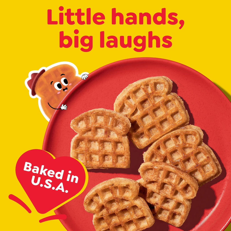 Eggo Minis Cinnamon Toast Waffles, Breakfast Food, 25.8 oz, 24 Count (Frozen) — photo 4