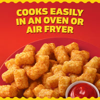 Ore-Ida Crispy Tater Tots Seasoned Shredded Frozen Potatoes, 1 Value Size Bag, for Easy Snacks and Dinner Sides, Gluten-Free, 5 lb — photo 4