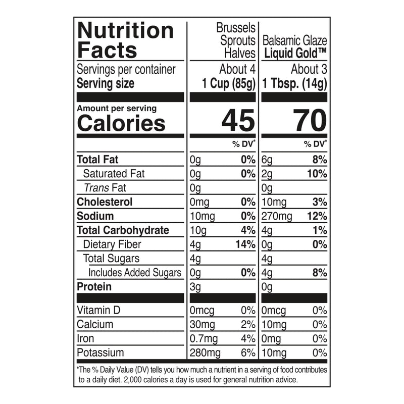 Kinder's Balsamic Glaze Brussels Sprouts, 13.5 oz (Frozen) — photo 4