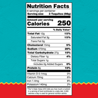 El Monterey Mas Bold Chicken Bacon Ranch Taquitos 20.7 oz, 18 Count (Frozen) — photo 4