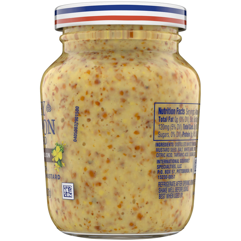 Grey Poupon Country Dijon Coarse Ground Mustard, 8 oz. Jar — photo 4
