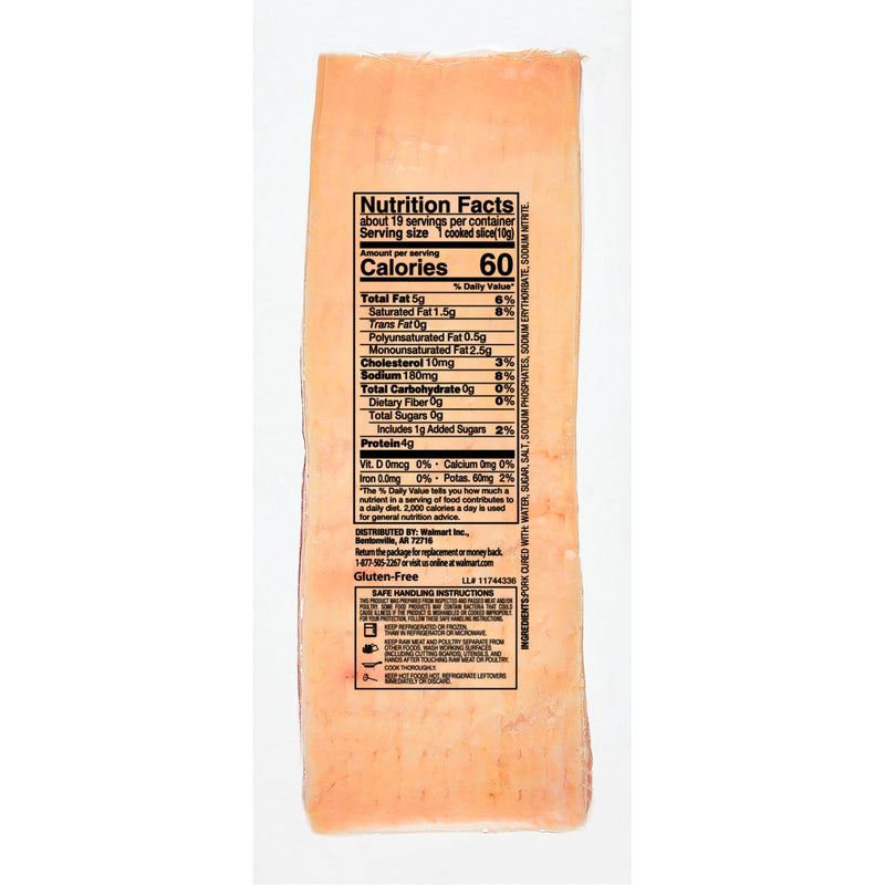 Great Value Double Smoked Applewood Thick Cut Refrigerated Bacon, 24 oz — photo 4