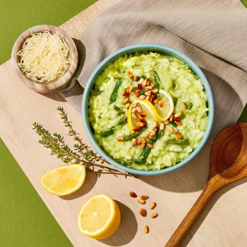 bettergoods Asparagus Asiago Risotto, 16 oz (Frozen) — photo 4