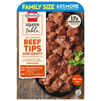 HORMEL SQUARE TABLE Beef Tips and Gravy Family Size Refrigerated Entree, 24 oz Plastic Tray — photo 4