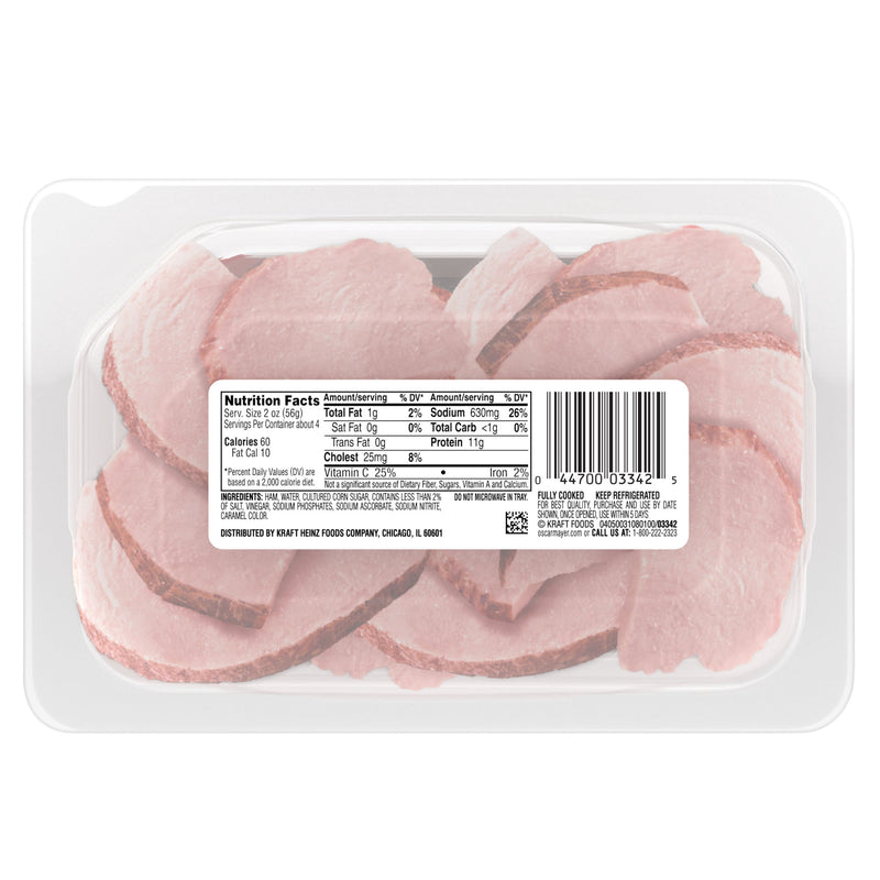 Oscar Mayer Carving Board Sliced Deli Meat, for Sandwiches and Easy Lunches, Slow Cooked Ham, 11g Protein, 7.5 oz — photo 4