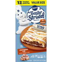 Pillsbury Cinnamon Roll Flavored Toaster Strudel Pastries, 12 Breakfast Pastries (Frozen) — photo 4