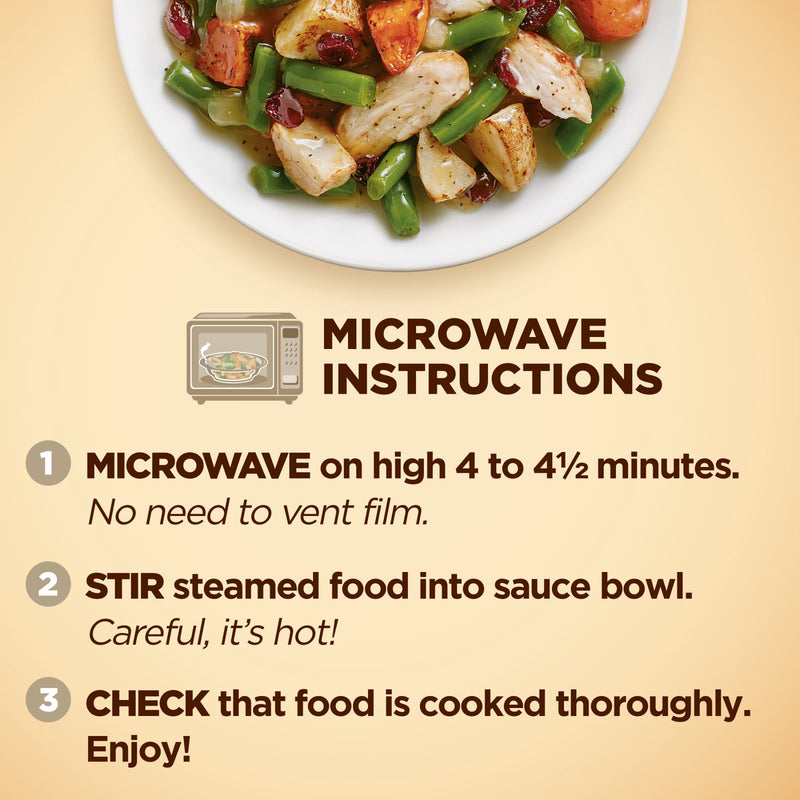 Healthy Choice Cafe Steamers Honey Glazed Turkey & Potatoes, Frozen Meal, 9.5 oz. Bowl — photo 4