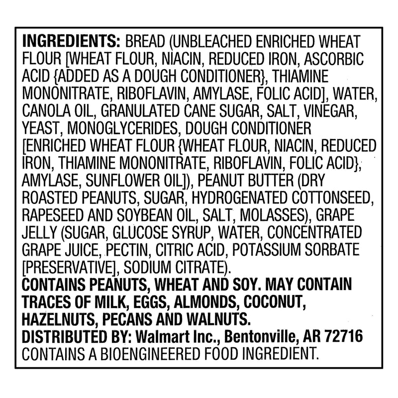 Great Value Peanut Butter & Grape Jelly Sandwiches, 10 Count, 2.2 oz — photo 5