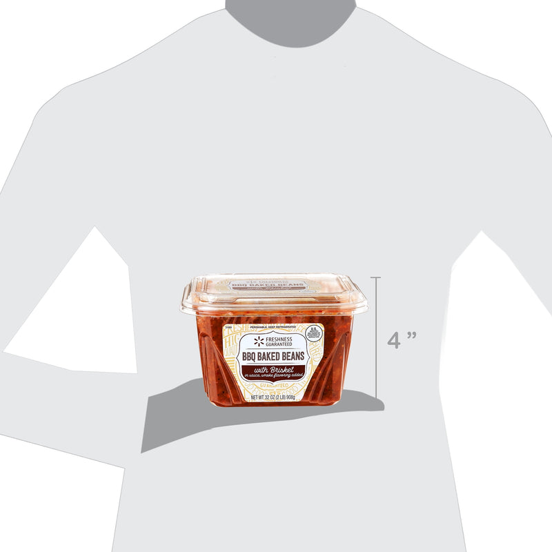 Freshness Guaranteed Baked Beans with Brisket, 32 oz Tub (Refrigerated) — photo 4