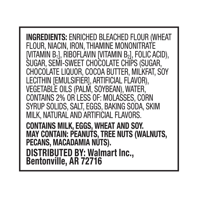 Great Value Ready to Bake Regular Chocolate Chip Cookie Dough, 16.5 oz — photo 4
