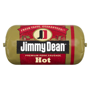 Jimmy Dean Refrigerated Premium Pork Sausage Roll Hot, 16 oz