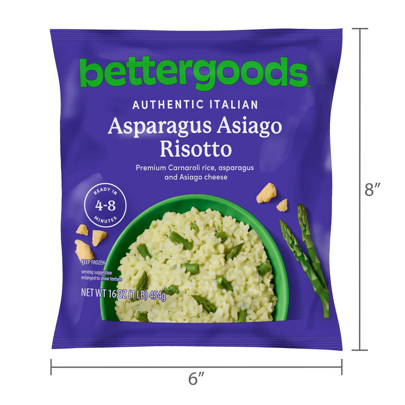 bettergoods Asparagus Asiago Risotto, 16 oz (Frozen) — photo 5