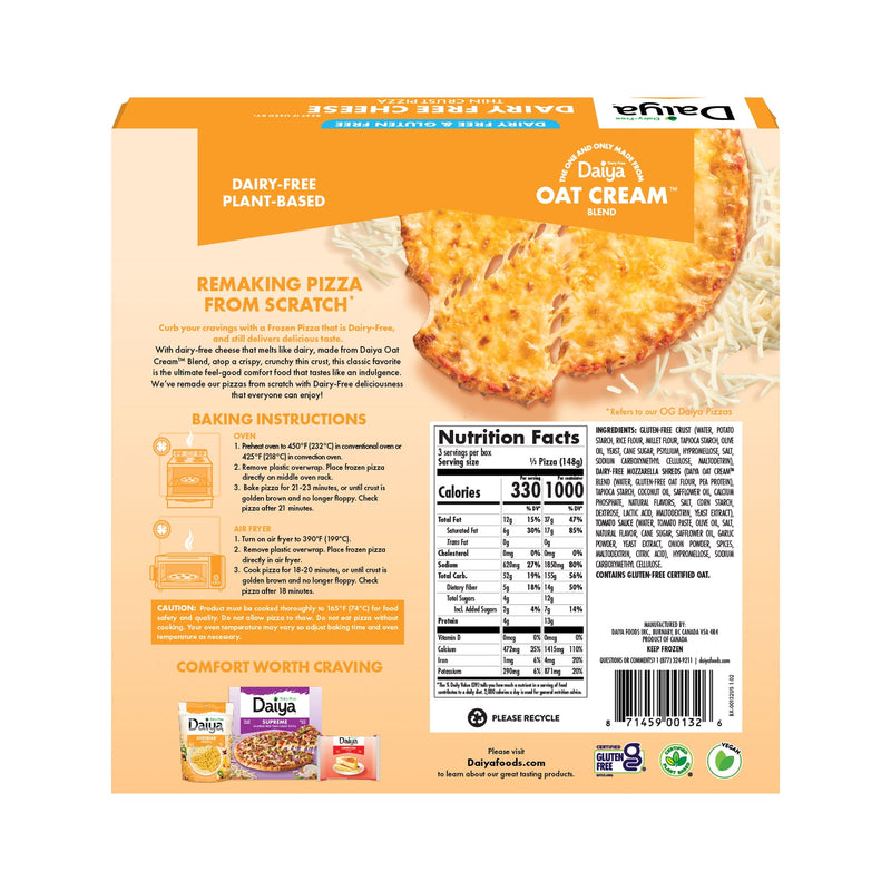 Daiya Dairy Free Gluten Free Cheese Pizza, Vegan, 15.7 oz (Frozen) — photo 5