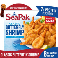 SeaPak Crispy Breaded Butterfly Shrimp, Easy to Bake, BAP Certified, 18oz (Frozen) — photo 5