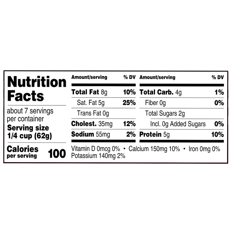 Great Value Original Whole Milk Ricotta Cheese, 15 oz Tub (Refrigerated) — photo 5