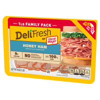 Oscar Mayer Deli Fresh Sliced Deli Meat, for Sandwiches and Easy Lunches, Honey Ham, No Artificial Preservatives, No Added Nitrates or Nitrites, 16 oz — photo 5