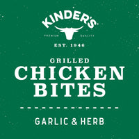 Kinder's Restaurant-Style Grilled Garlic & Herb Boneless Chicken Bites, 17.5 oz (Frozen) — photo 5