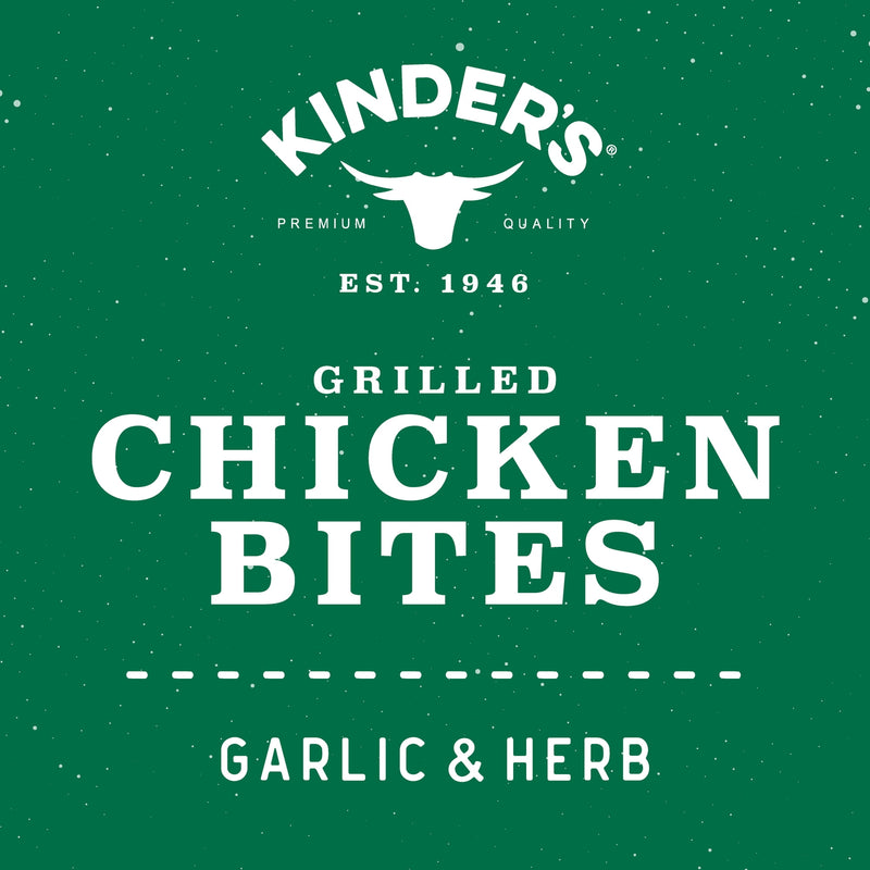 Kinder's Restaurant-Style Grilled Garlic & Herb Boneless Chicken Bites, 17.5 oz (Frozen) — photo 5