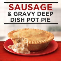 Banquet Sausage and Gravy Deep Dish Pot Pie, Frozen Meal, 7 oz. — photo 5